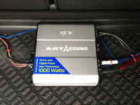 Установка усилителя Art Sound XE 1K в Kia Ceed JD 2012
